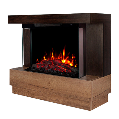 Електрически камина Reverie lux & Flamora, Art Flame, 770x900x320  мм, 1500 W, 6 цвята на пламъка, Термостат, 5 нива на интензивност на пламъка