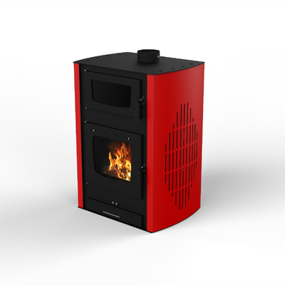 Печка на дърва Lava, Art Flame, 867x588x711 mm, 14,4kW