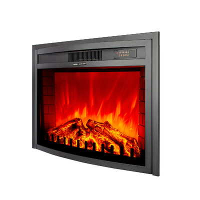 Електрическа камина за вграждане Zakynthos, Art Flame, 506x711x204 mm, 1500W, 2 нива на отопление, 5 нива на интензивност на пламъка, Таймер