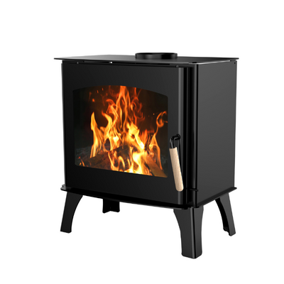Печка на дърва Sahara, Art Flame, 713x650x426 mm, 10kW