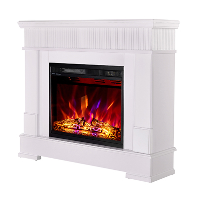 Електрическа камина Ideal & Lorance, Art Flame, 882x1045x275 мм, 1500W, 3 цвята пламък, 2 нива на отопление, 5 нива на интензивност на пламъка