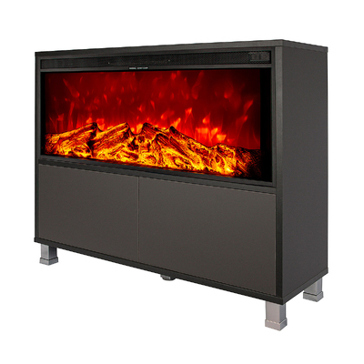 Електрическа камина Roberto & Tasmania, Art Flame, 800x930x300 мм, 1500W, 2 нива на отопление, 5 нива на интензивност на пламъка, Таймер