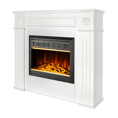 Електрическа камина Frame & Mars, Art Flame, 960x1050x270 мм, 1500W, 2 нива на отопление, 5 нива на интензивност на пламъка, Таймер