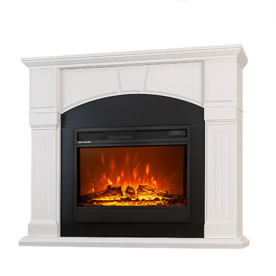 Електрическа камина Casandra &Mirabella, Art Flame, 1150x1350x330 мм, 1950W, Звуков ефект, 5 нива на интензивност на пламъка, Таймер 