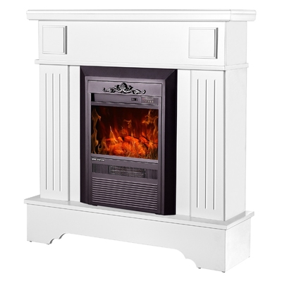 Electric fireplace Marina extra & Cristina, Art Flame, 1092x1034x300 mm, 2000W, 2 heating levels, 5 flame brightness levels, Timer