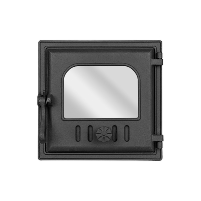 Stove door K 401, Art Flame, 310×300 mm, Cast iron, 700–950℃ resistance, Rotary opening